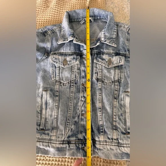 Free People Rumors Denim Jacket Sz S. - Picture 8 of 16